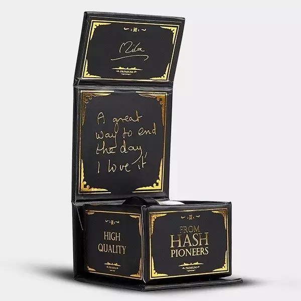 Charas Mila The Queen of Hash x GB Charas Mila The Queen of Hash x GB abierto envase