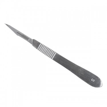 Scalpel Kit Handle + 10 Blades - scalpel with handle and blade