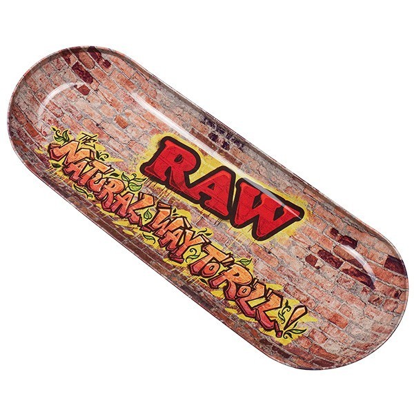 Raw Graffiti Skate Rolling tray