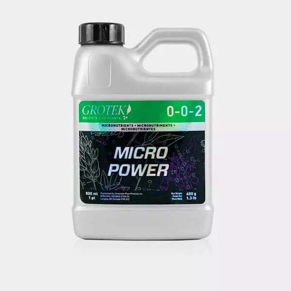 View Micro Power Grotek Organics Micronutrientes - GB The Green Brand