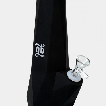 Bong de Silicona Diamond GB detalle cazoleta y logo
