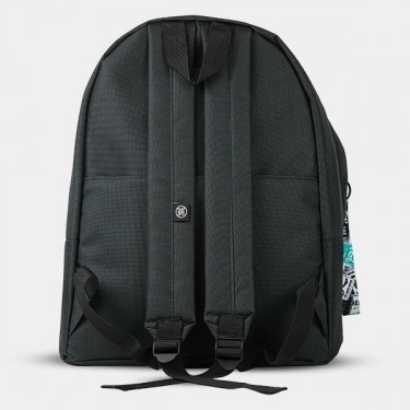 Mochila con Llavero GB detrás azul