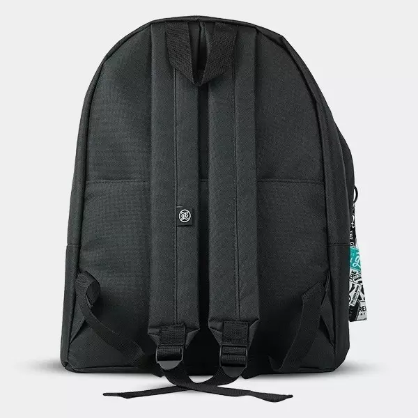 Mochila con Llavero GB detrás azul