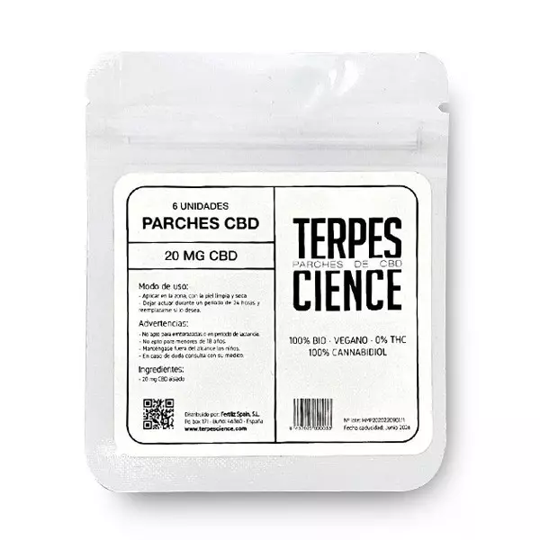 Parches CBD Parches CBD detrás