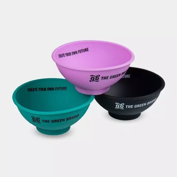 GB Silicone Bowl, portable - GB The Green Brand