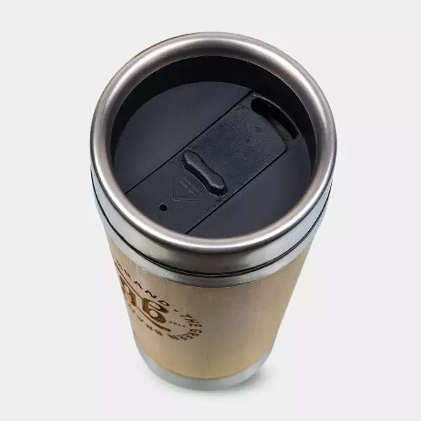 Vaso Térmico de Bambú GB cerrado