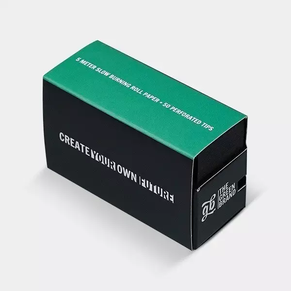 Long Slim GB 5m Rolling paper + 50 Filters Long Slim GB 5m Rolling paper + 50 Filters - GB The Green Brand