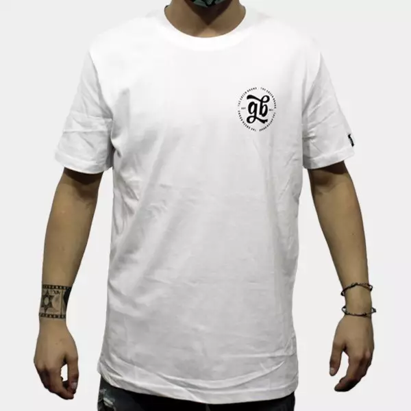 Camiseta GB The Green Brand blanca