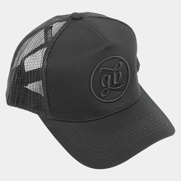 Gorra de Rejilla GB The Green Brand negra