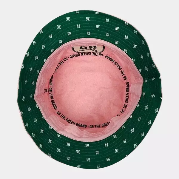 Sombrero Bucket GB The Green Brand Sombrero Bucket GB The Green Brand rosa interior