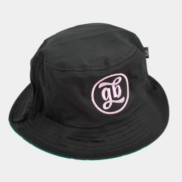 Sombrero Bucket GB The Green Brand negro