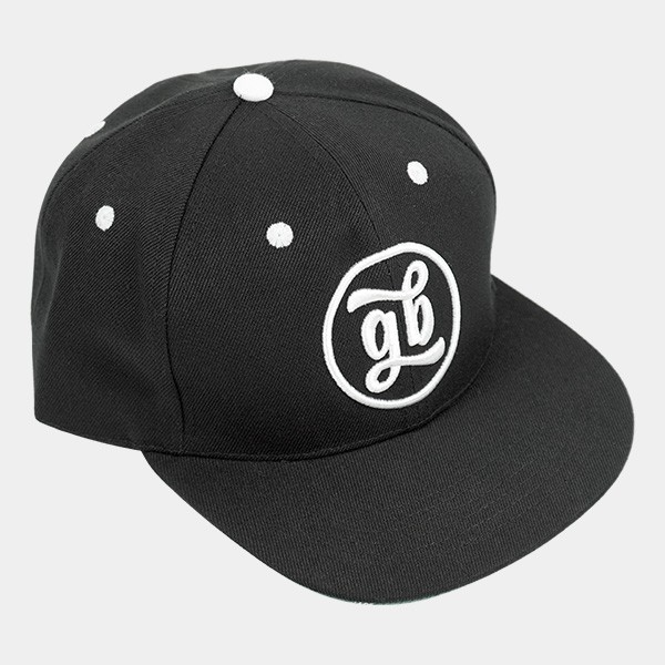Gorra Plana GB The Green Brand negro