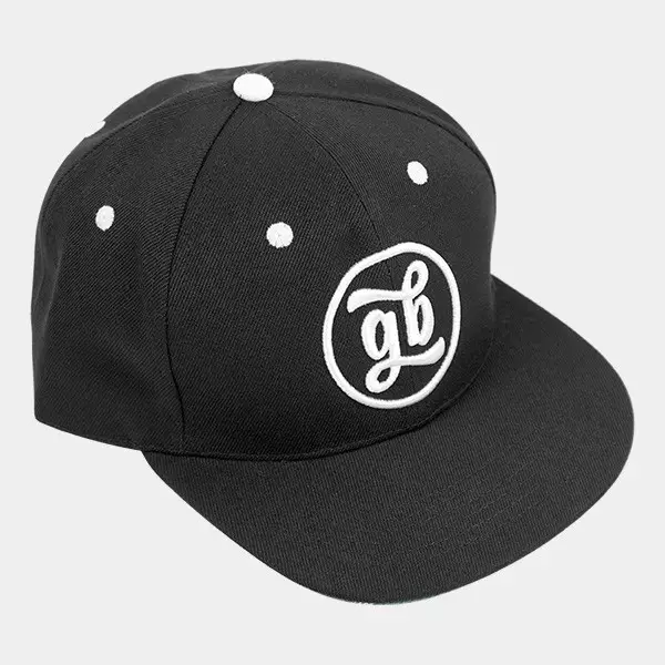 Gorra Plana GB The Green Brand negro