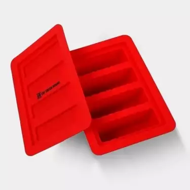 Molde de silicone GB A marca verde para manteiga de cannabis