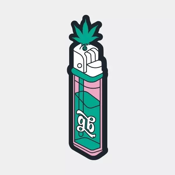 Ornamental GB Sticker