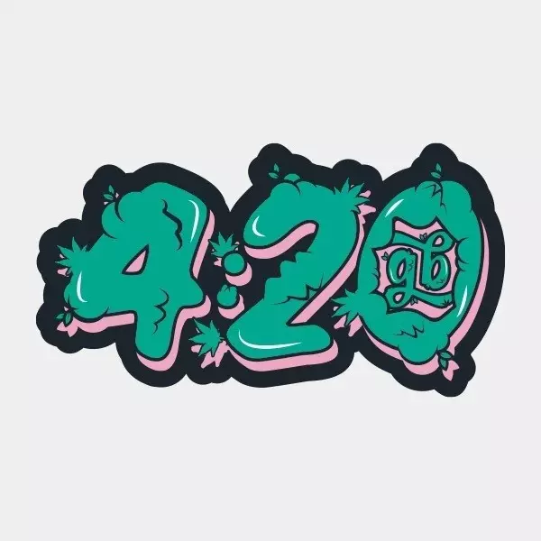 Ornamental GB Sticker