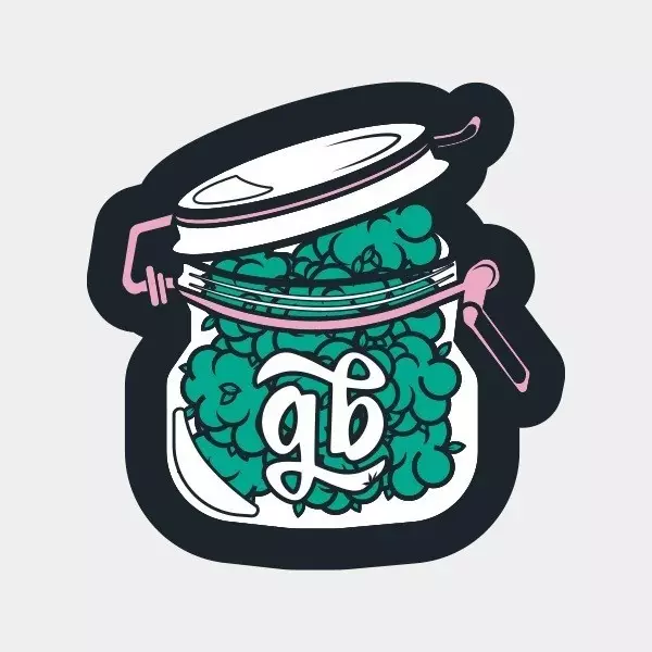 Autocolante GB The Green Brand Decorativo - GB The Green Brand