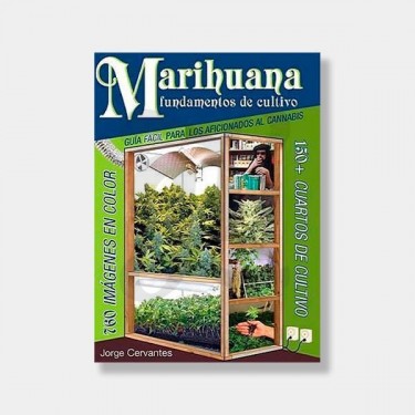 Libro "Marihuana fundamentos de cultivo" Jorge Cervantes