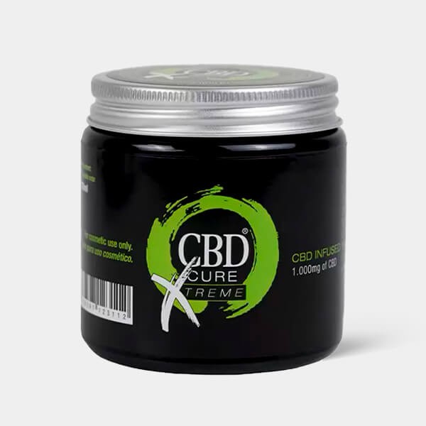 jar of cbd cure xtreme cream