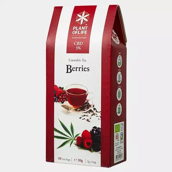 View 3% CBD Forest Fruits Infusion - GB The Green Brand