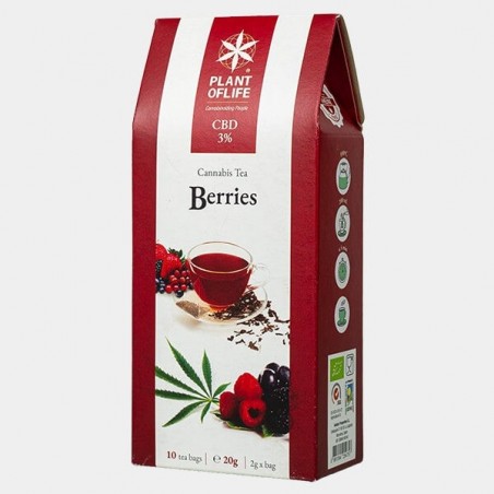 Infusion CBD 3 % Fruits des Bois