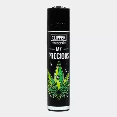 Mechero Clipper Weed Slogan 13 D 1