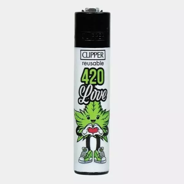 Mechero Clipper Weed Slogan 13 D Mechero Clipper Weed Slogan 13 D 4