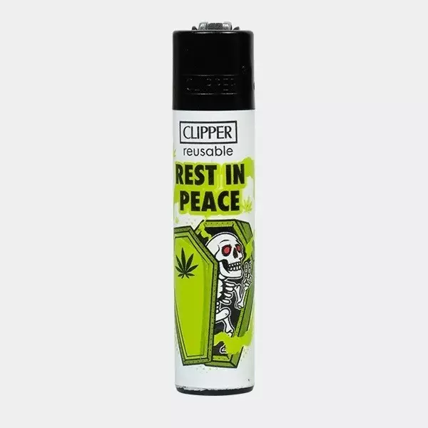 Mechero Clipper Weed Slogan 12 1
