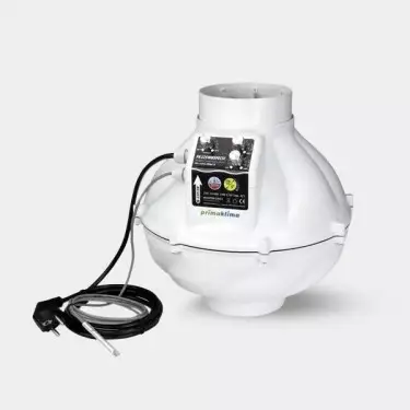 Extractor WhisperBlower con Control de Temperatura