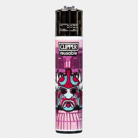Mechero Clipper Samurai Masks 2