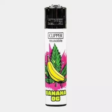 Isqueiro Clipper Coleção Fruit Strains - GB The Green Brand