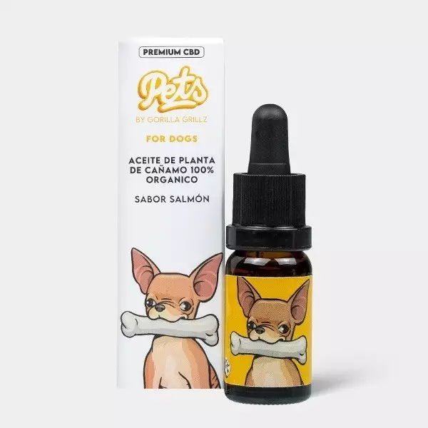 View Gorilla Grillz CBD Oil for Dogs - GB The Green Brand