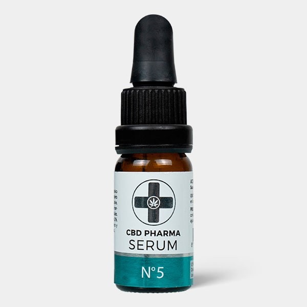 bottle of cbd serum