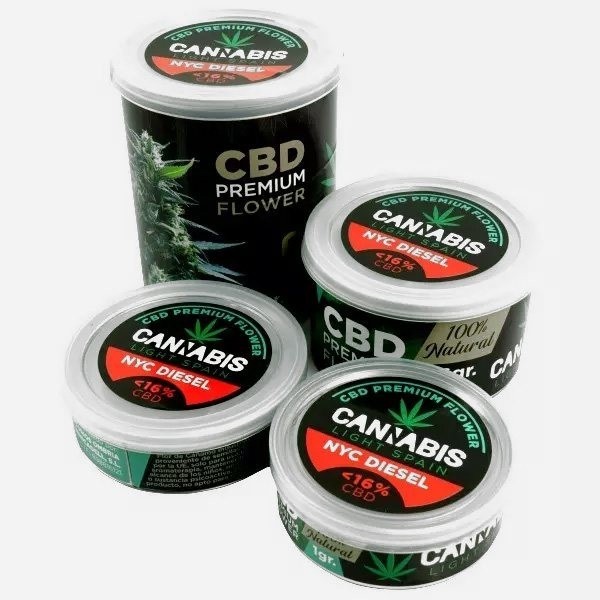 Flores de Cáñamo Cannabis Light Spain nyc diesel