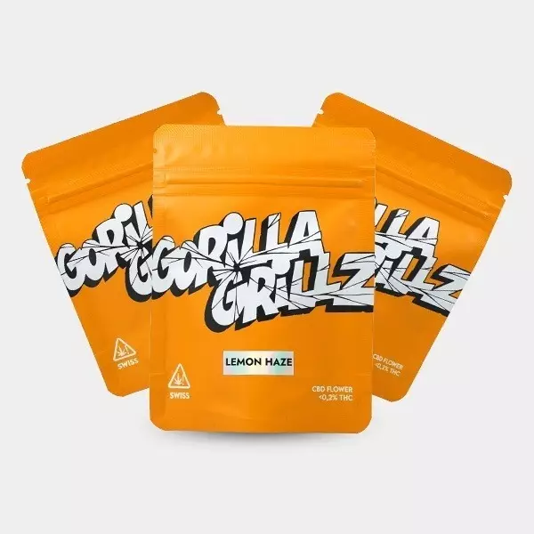 CBD Flores Gorilla Grillz Exterior - GB A marca verde