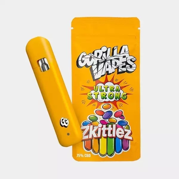 Gorilla Vape CBD 75% Zkittlez - GB The Green Brand