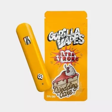 Gorilla Vape CBD 75% Gorilla Grillz - Wedding Cake