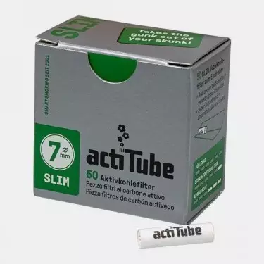 ActiTube Slim Filter Tips Pack 50x2 - GB The Green Brand