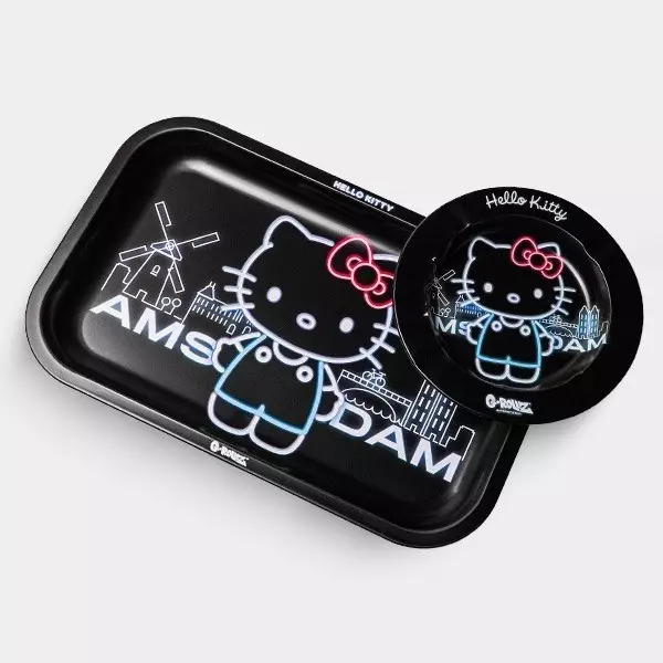 View Kit Hello Kitty Neon Amsterdam Bandeja Mediana + Cenicero