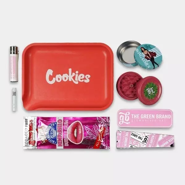 Kit rosa com produtos exclusivos - GB A marca verde