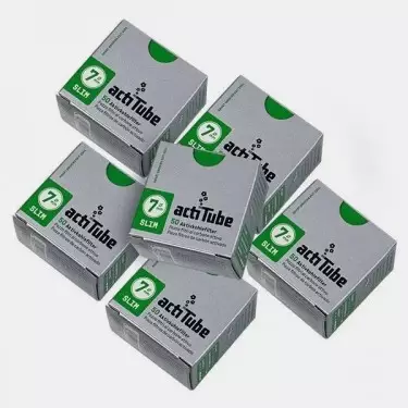 ActiTube Slim Filter Tips Pack 50x6 - GB The Green Brand