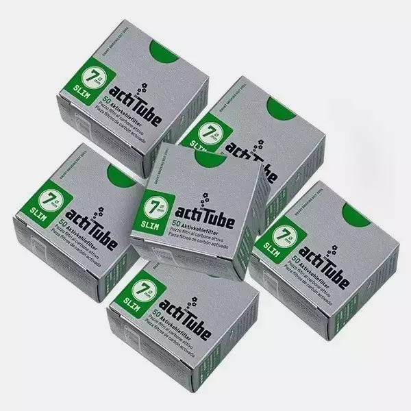 View Pack Filtros ActiTube Slim 50x6