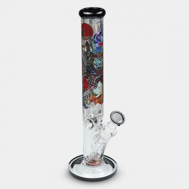 Bong con Maleta Ronin y Geisha Black Leaf