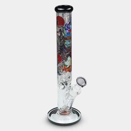 Bong con Maleta Ronin y Geisha Black Leaf