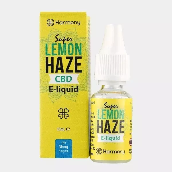 View Super Lemon Haze CBD Harmony E-Liquid - GB The Green Brand