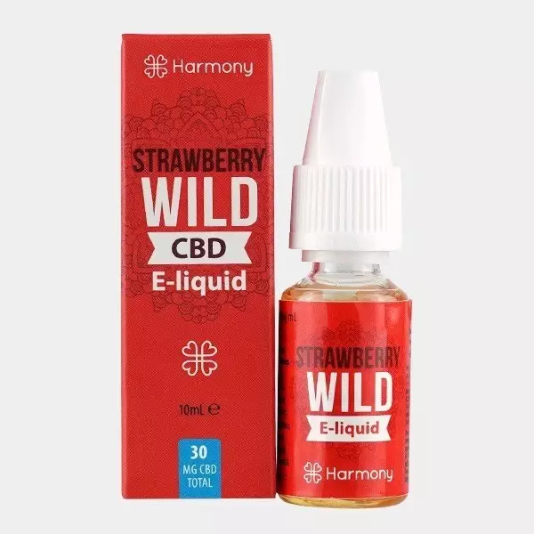View Strawberry Wild CBD Harmony E-Liquid Vaporizers - GB The Green Brand