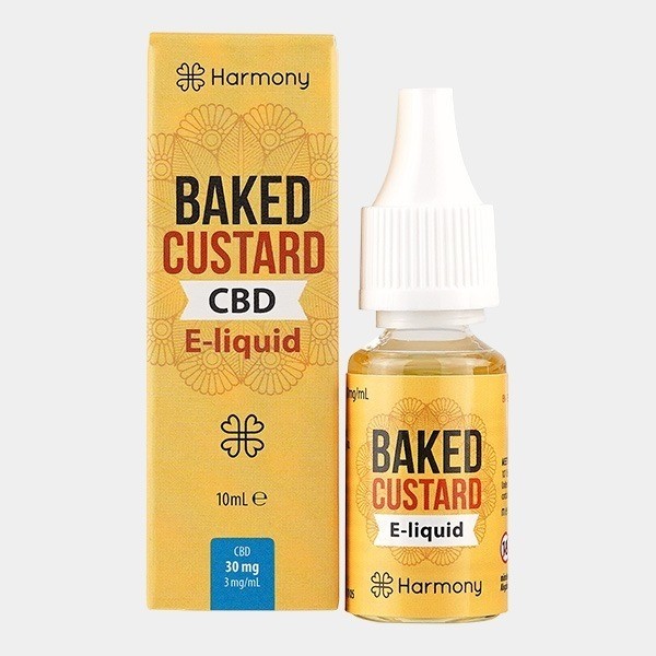 View Baked Custard CBD Harmony E-Liquid 30mg
