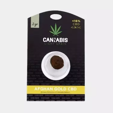 Extracciones de CBD Cannabis Light Spain afghan gold