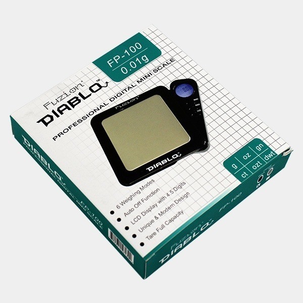 Báscula Diablo 0.01-100gr Fuzion caja