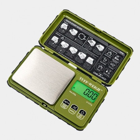Báscula de Bolsillo Tuff Weigh (200G X 0,01G) verde